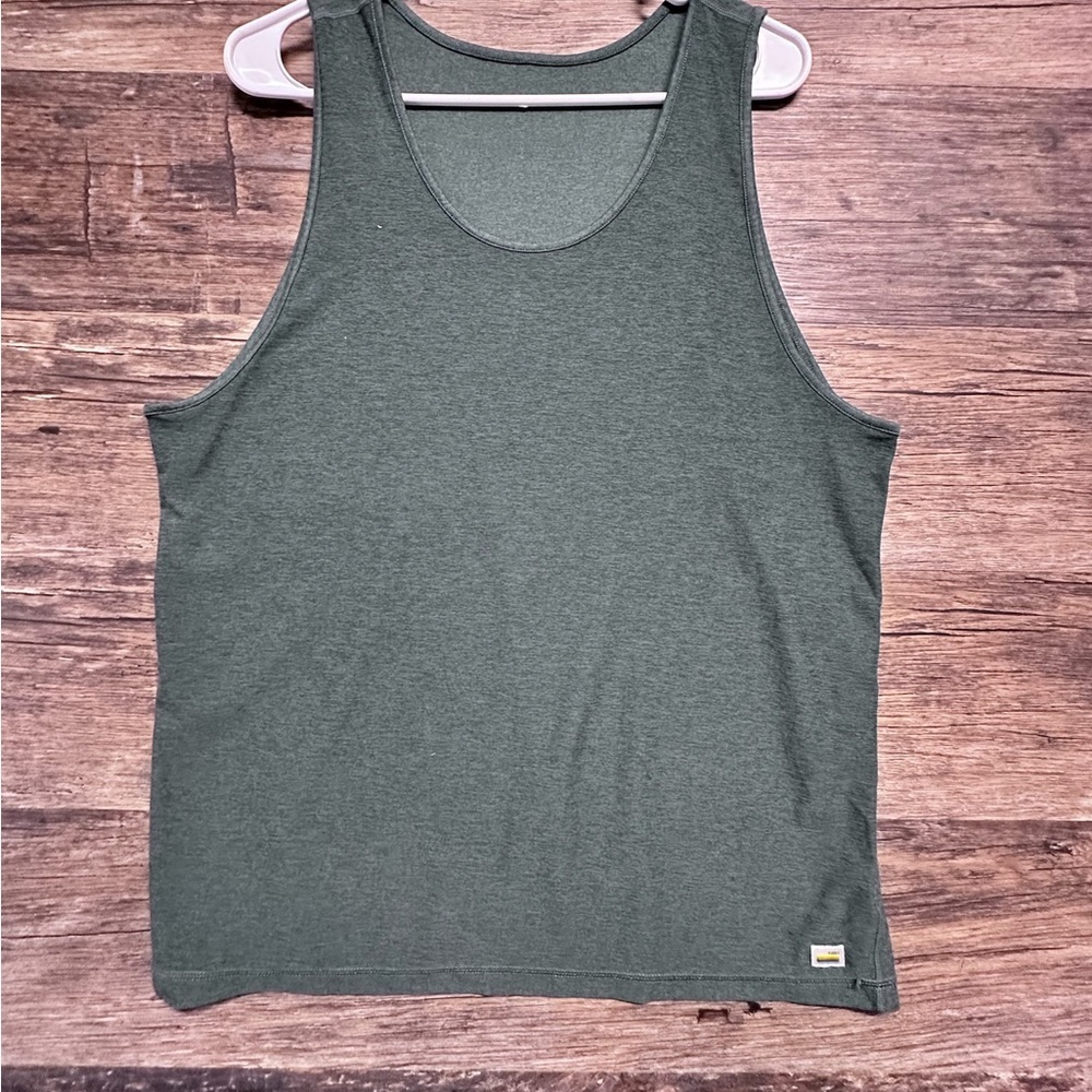 Vuori Teal Tank Sleeveless Top Mens Large